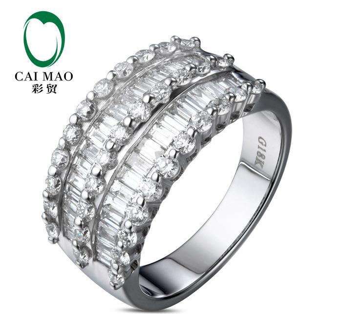 彩贸工厂价豪华排钻NGTC 18K白金钻石戒指133 珠宝首饰的开发与销售策略